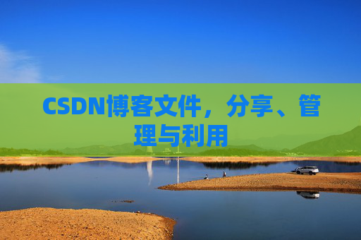 CSDN博客文件，分享、管理与利用